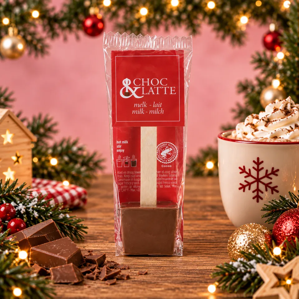 La fée de la gourmandise Cuillère chocolat chaud 30g à fondre