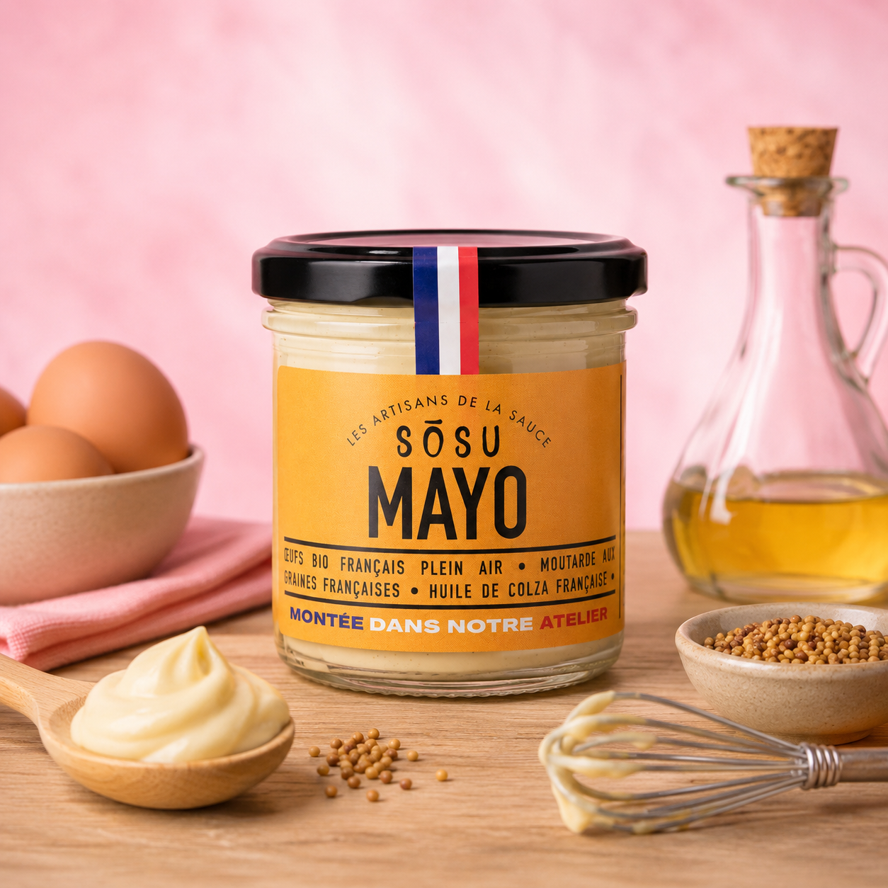 La fée de la gourmandise Mayonnaise artisanale sauce 130g