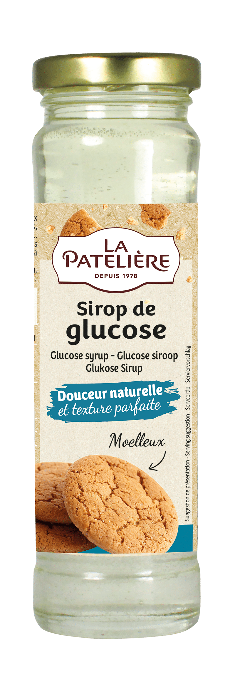 La Patelière Coulis et nappages Sirop de glucose anti-cristallisation