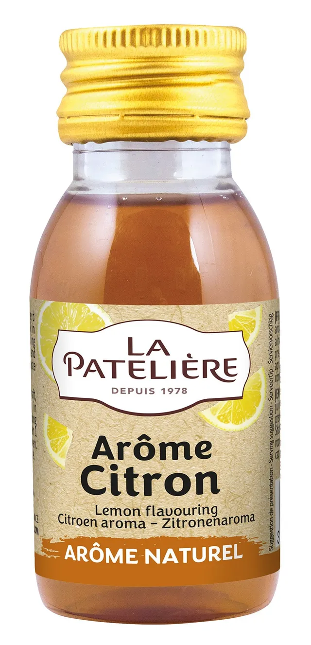 La Patelière Arômes Arôme Naturel Citron liquide pâtisserie