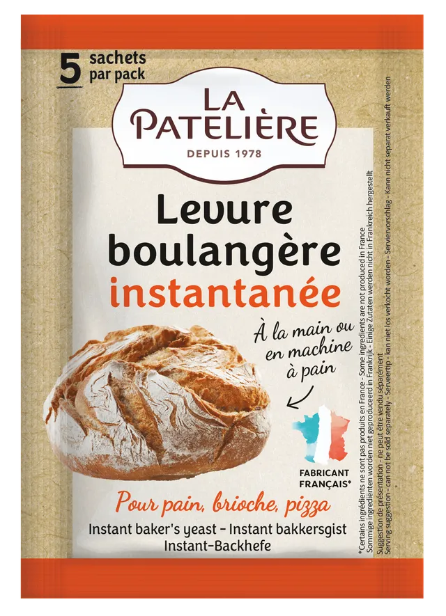 La Patelière Sucres Levure boulangère super active pousse rapide
