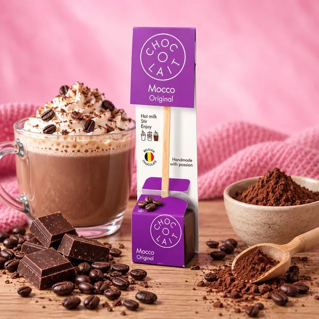 La fée de la gourmandise Cuillère Chocolat Chaud Mocca 33g