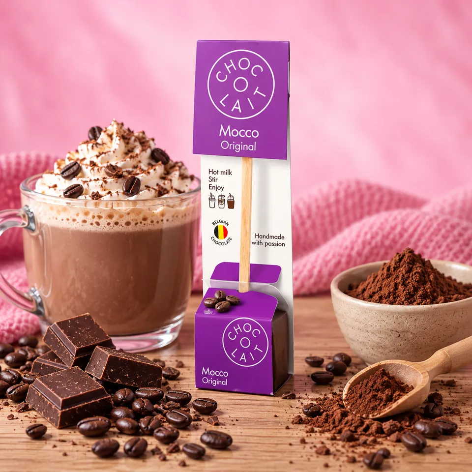 La fée de la gourmandise Cuillère Chocolat Chaud Mocca 33g