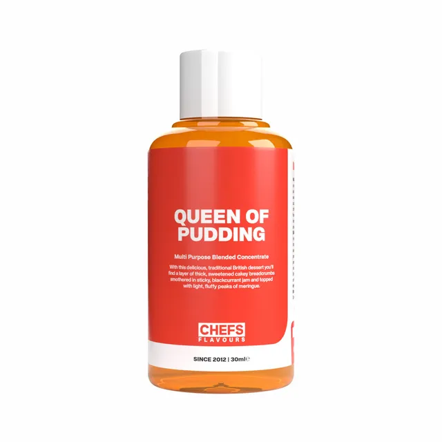 Chefs Flavours Queen of Puddings arôme pudding cassis 30ml