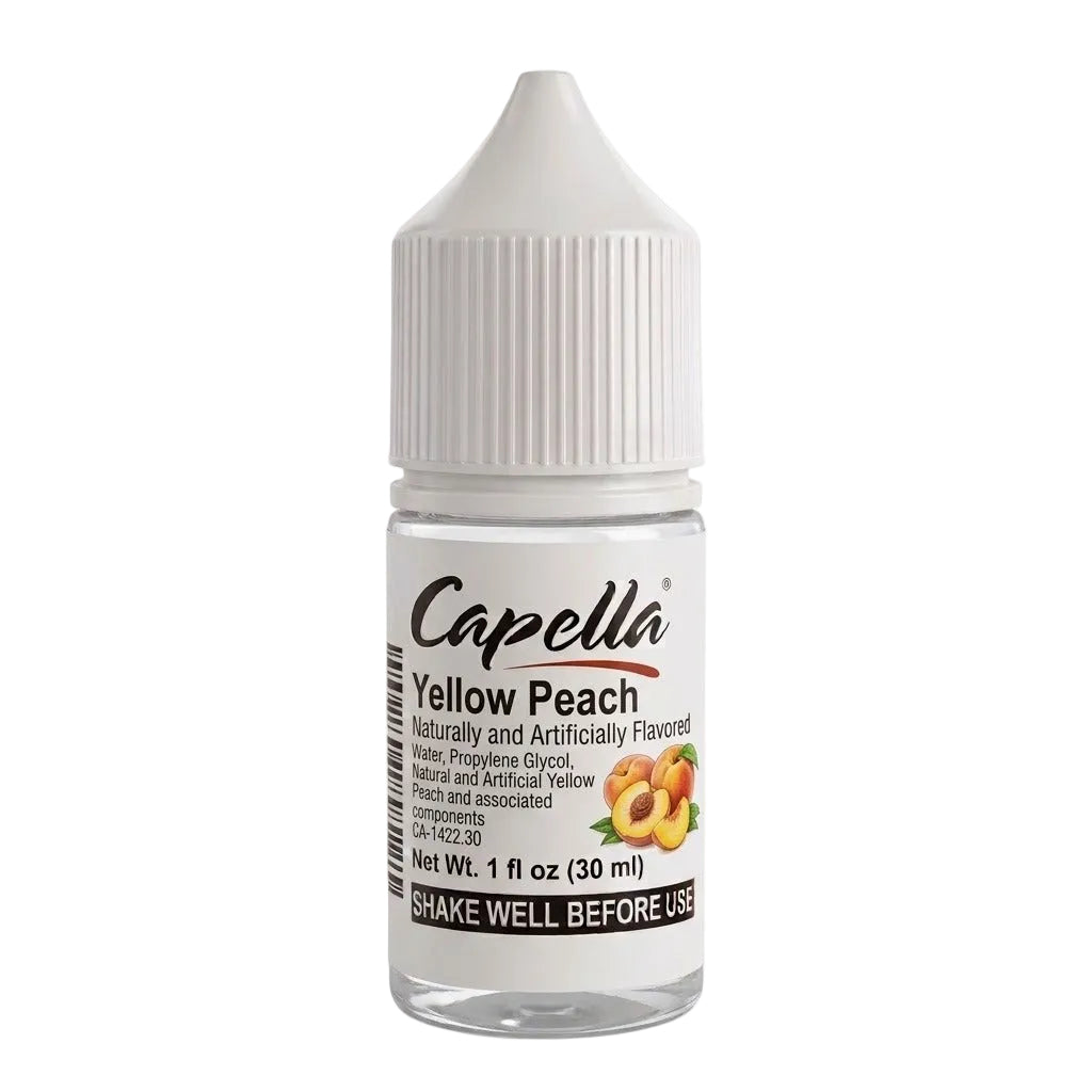 Capella Yellow Peach arôme pêche jaune fruitée 30ml