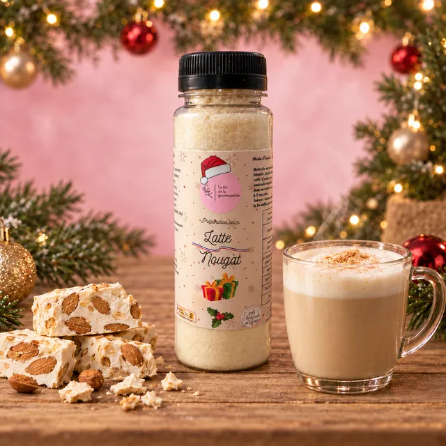 La fée de la gourmandise Latte Nougat préparation 160g
