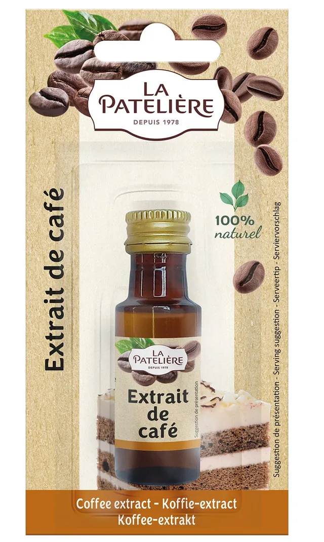 La Patelière Arômes extrait café liquide sucré