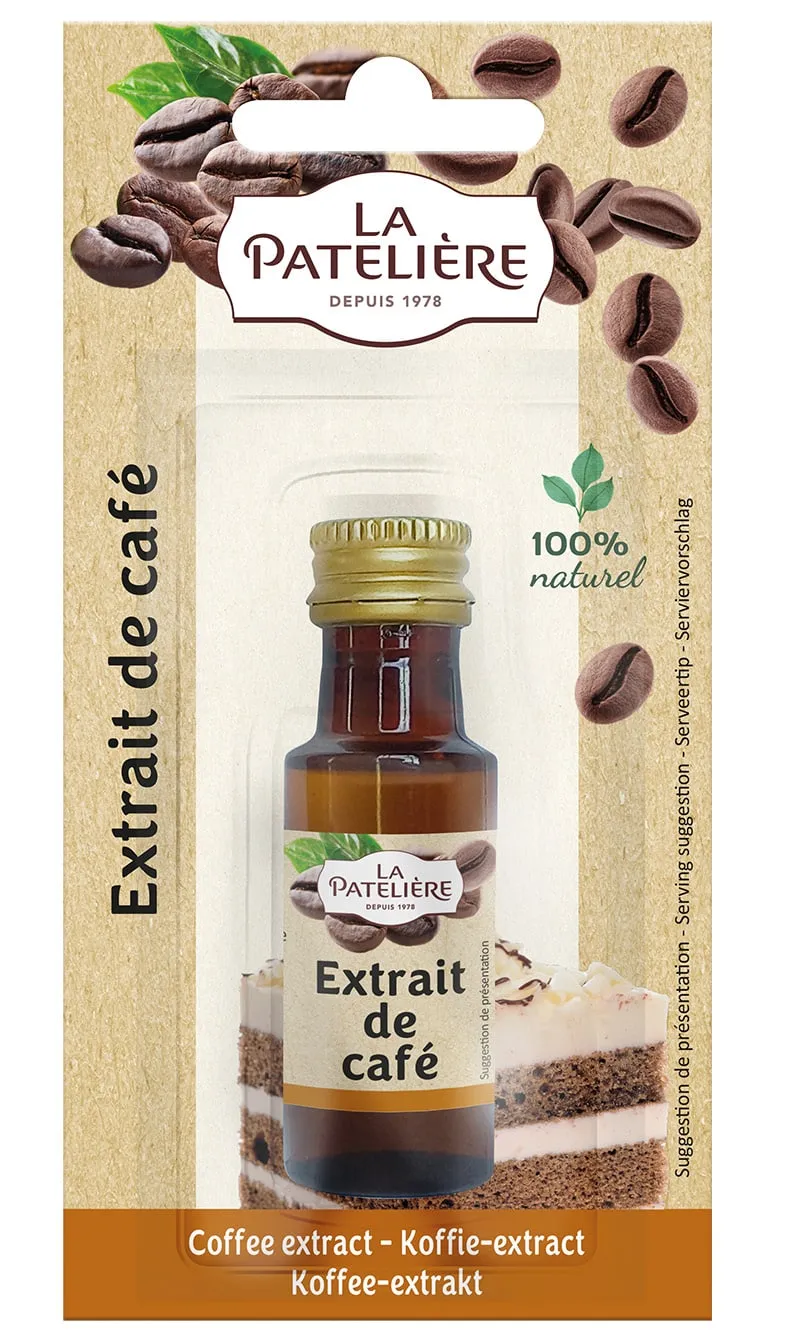 La Patelière Arômes extrait café liquide sucré