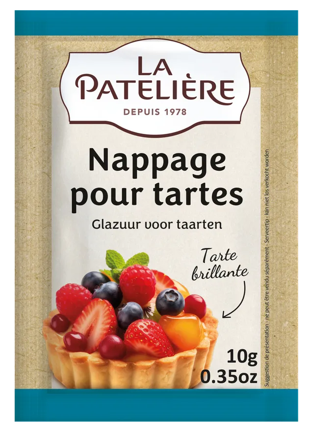 La Patelière Nappage pour tartes transparent brillance