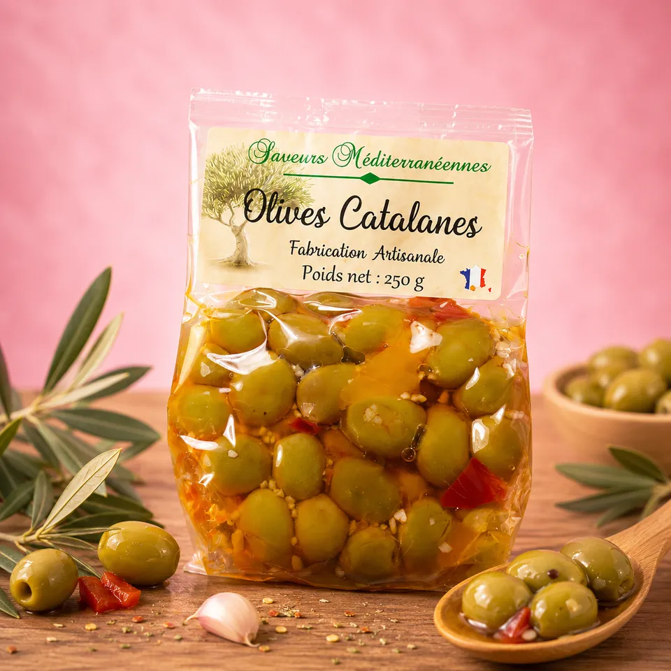 La fée de la gourmandise Gamme salée olives catalanes 175 g