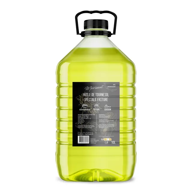 Huilerie Morisset Huile Tournesol Friture E900 Bidon 10L pro