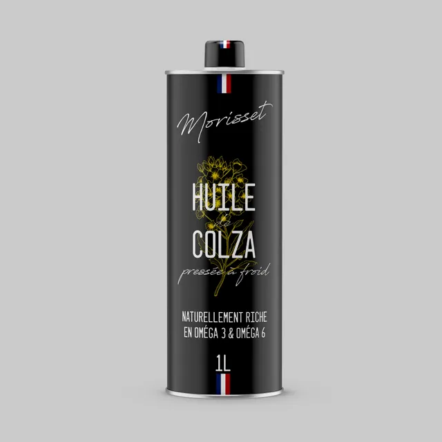 Morisset Huiles Vierges huile vierge de colza 0.75L oméga 3