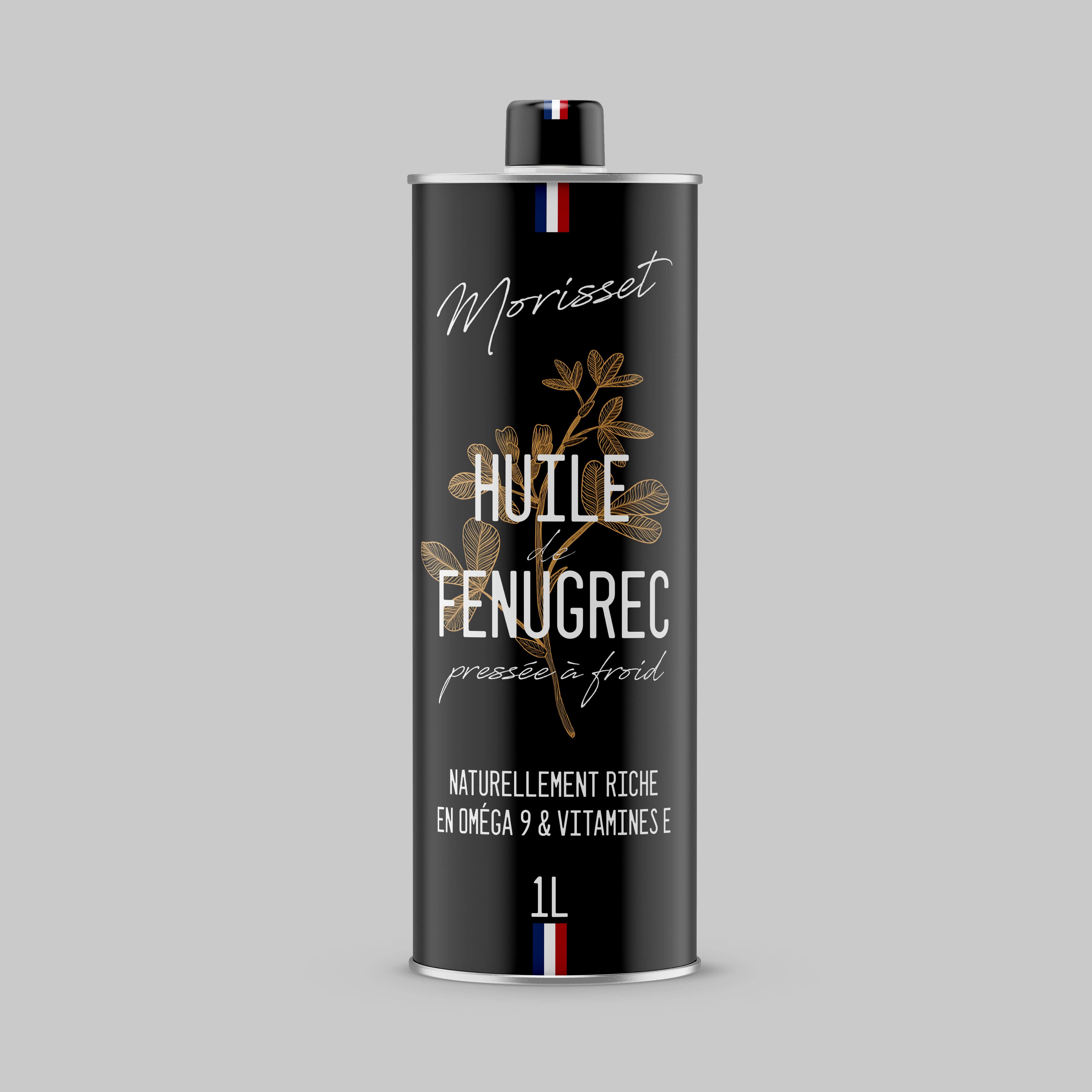 Huilerie Morisset Huile Fenugrec pressée à froid 0,75 L
