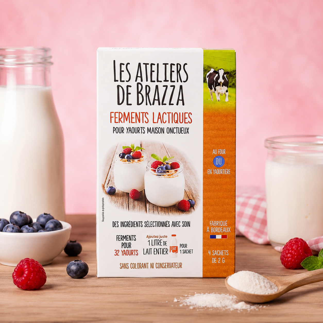 La fée de la gourmandise Ferments lactiques boîte 4x2g
