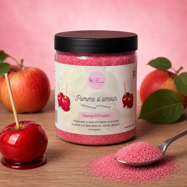 La fée de la gourmandise Érythritol pomme d'amour 250g