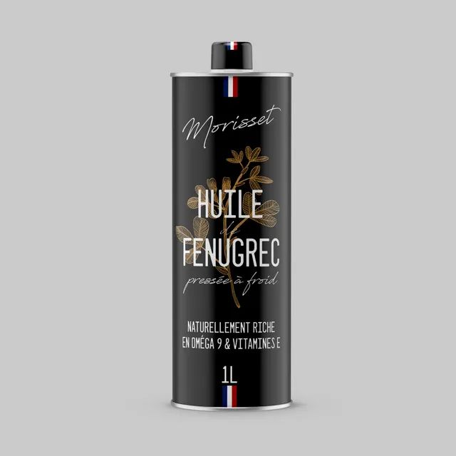 Huilerie Morisset Huile Fenugrec pressée à froid 0,75 L