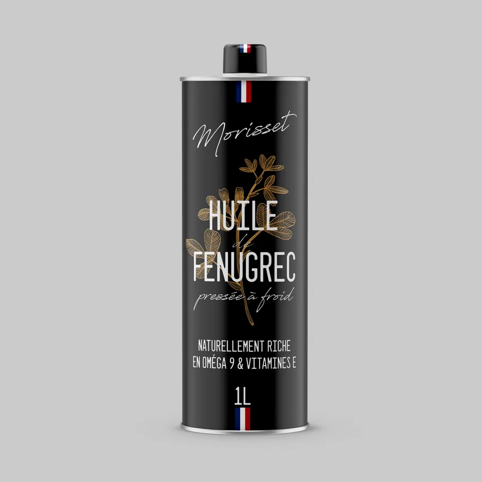 Huilerie Morisset Huile Fenugrec pressée à froid 0,75 L