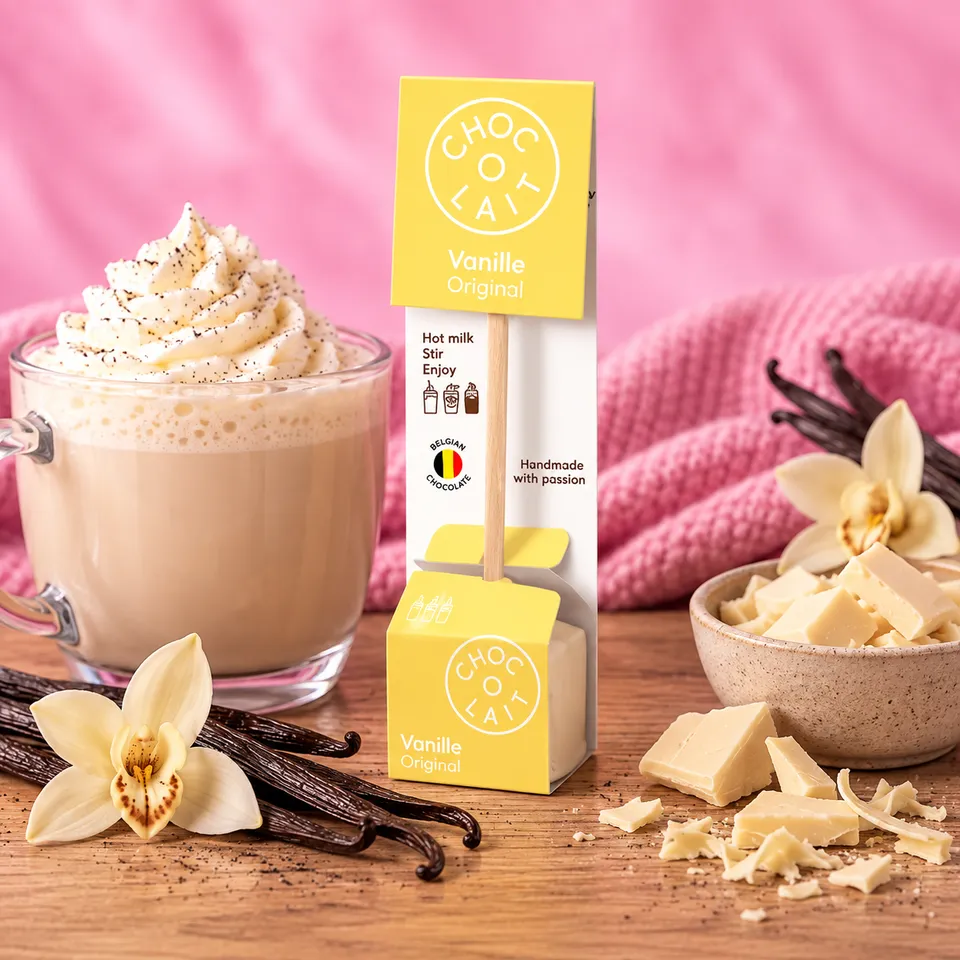 La fée de la gourmandise Cuillère Chocolat Chaud Vanille 33 g