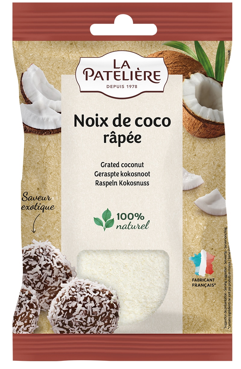 La Patelière Noix de coco râpée pâtisserie desserts chocolat