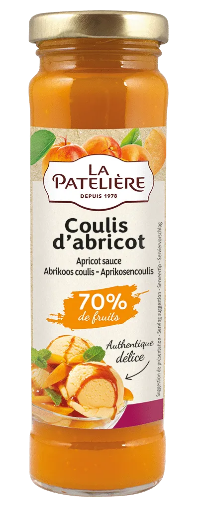 La Patelière Coulis Abricot 70% Fruit Nappage