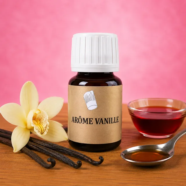 La fée de la gourmandise arôme naturel vanille 58 ml pâtisserie