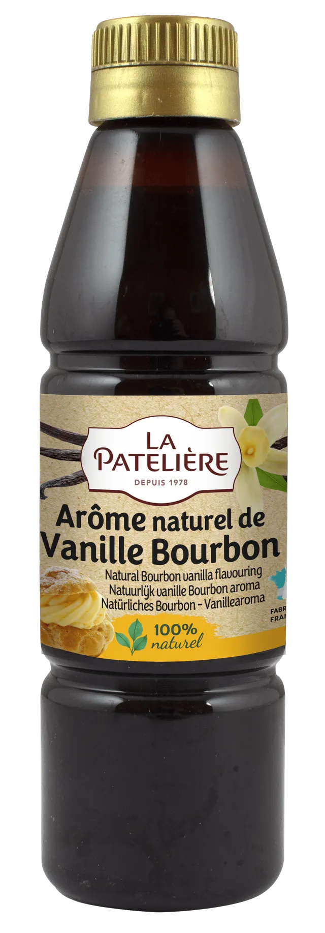 La Patelière Arômes Arôme Vanille 6% naturel pâtisserie
