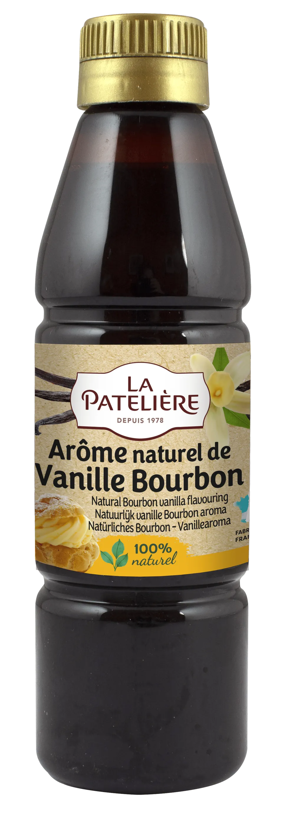 La Patelière Arômes Arôme Vanille 6% naturel pâtisserie