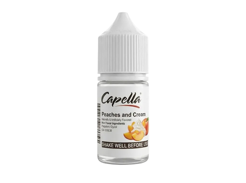Capella Combinations Peaches and Cream arôme pâtisserie 30 ml pêche vanille