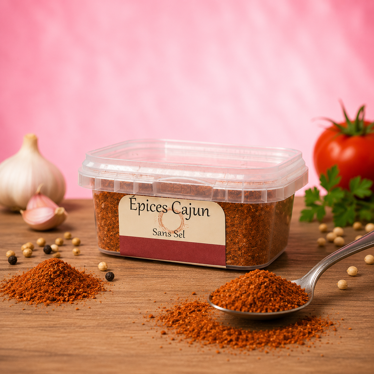 La fée de la gourmandise Épices Cajun mélange assaisonnement 100 g