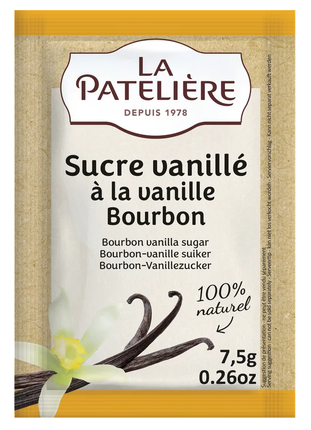 La Patelière Vanilles et épices Sucre vanillé Bourbon