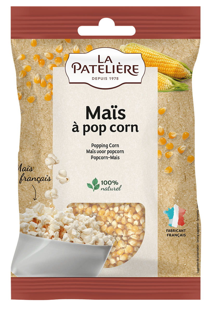 La Patelière Maïs à pop corn français naturel