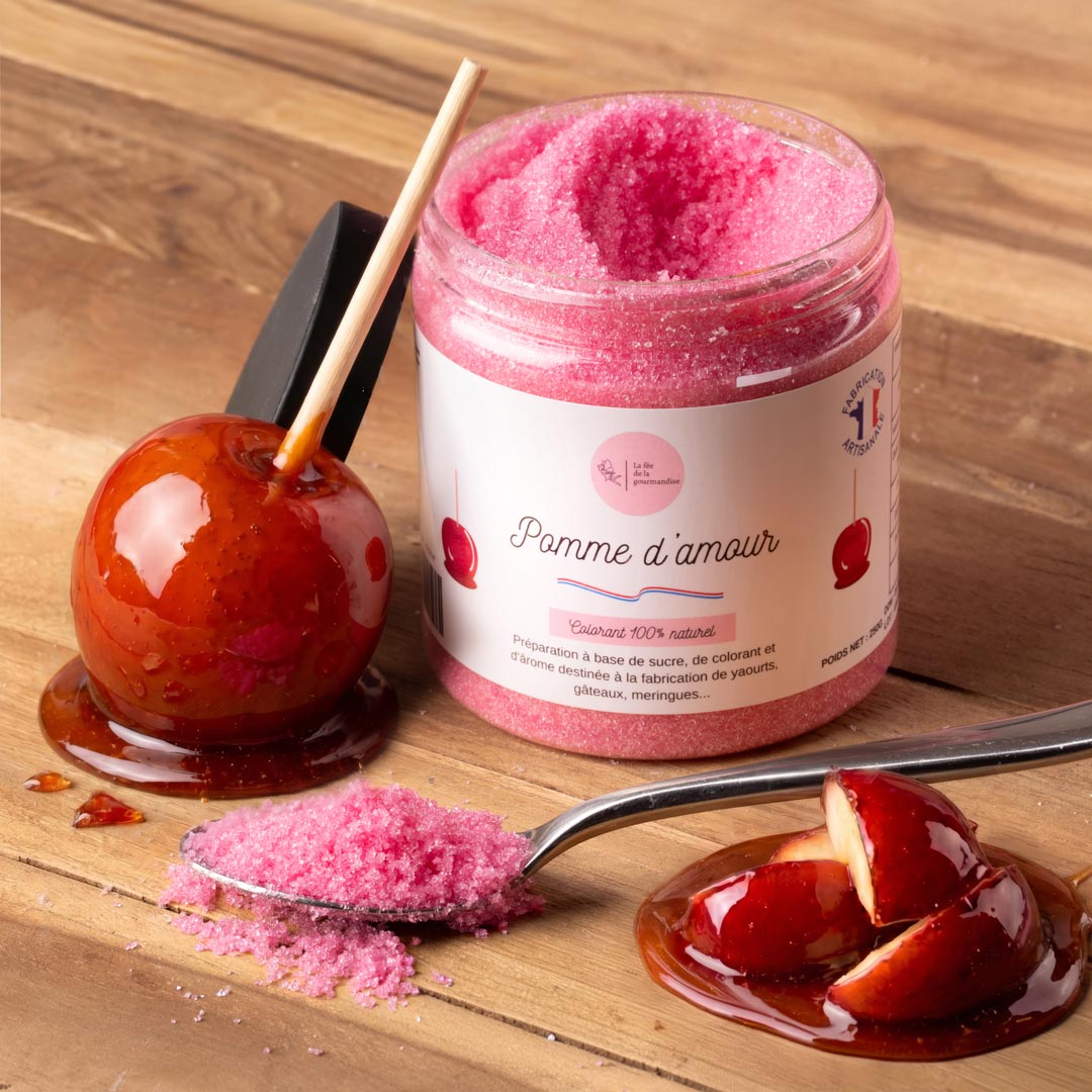 La fée de la gourmandise Sucres aromatisés Pomme d'amour 50 g
