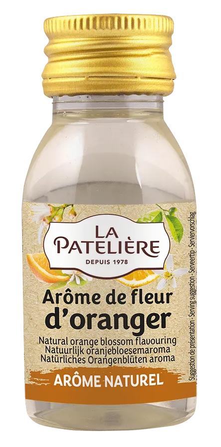 La Patelière Arômes Arôme fleur d’oranger naturel pâtisserie