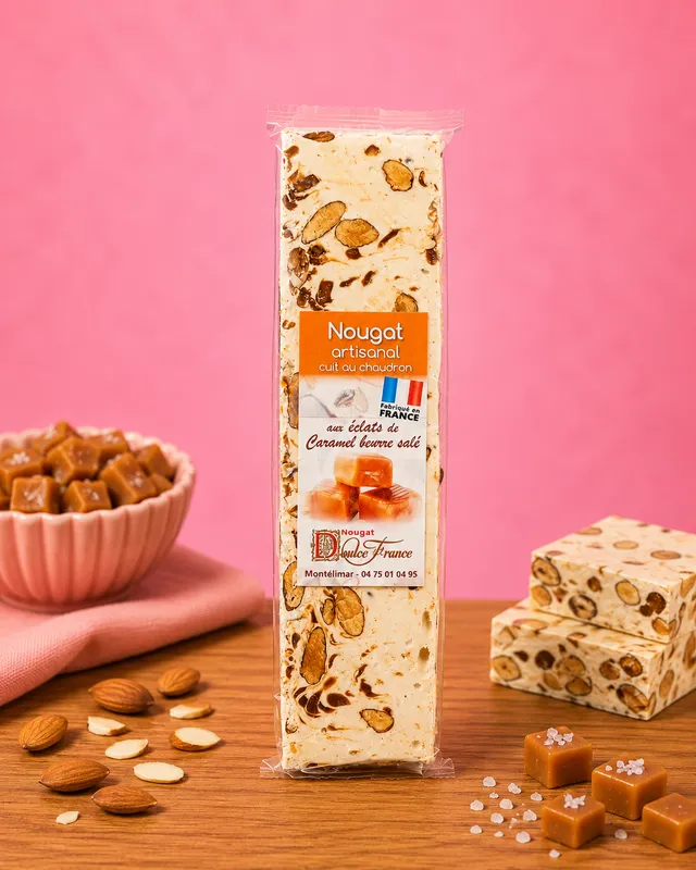 La fée de la gourmandise nougat caramel beurre salé 100 g