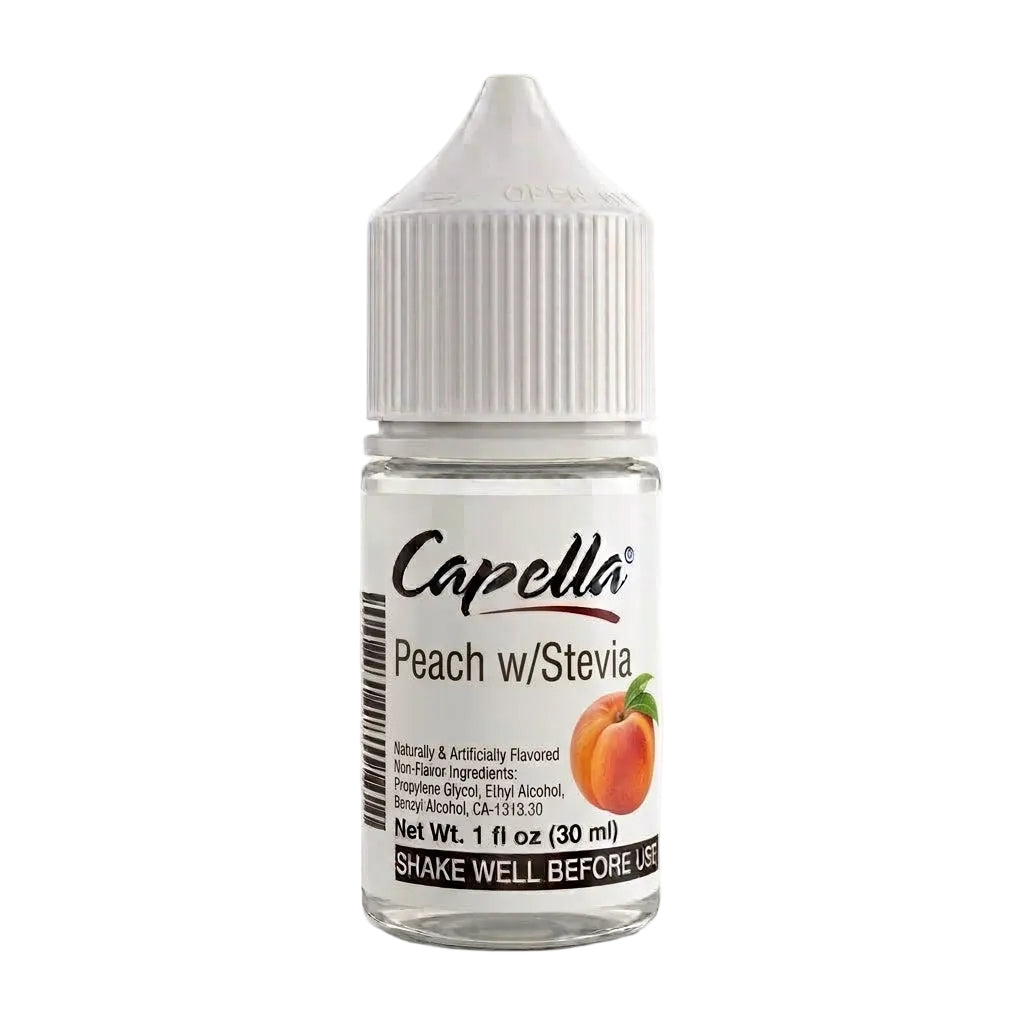 Capella Peach sans stevia arôme alimentaire 30ml pêche
