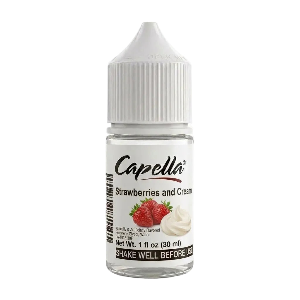 Capella Strawberries and Cream arôme 30ml fraise crème