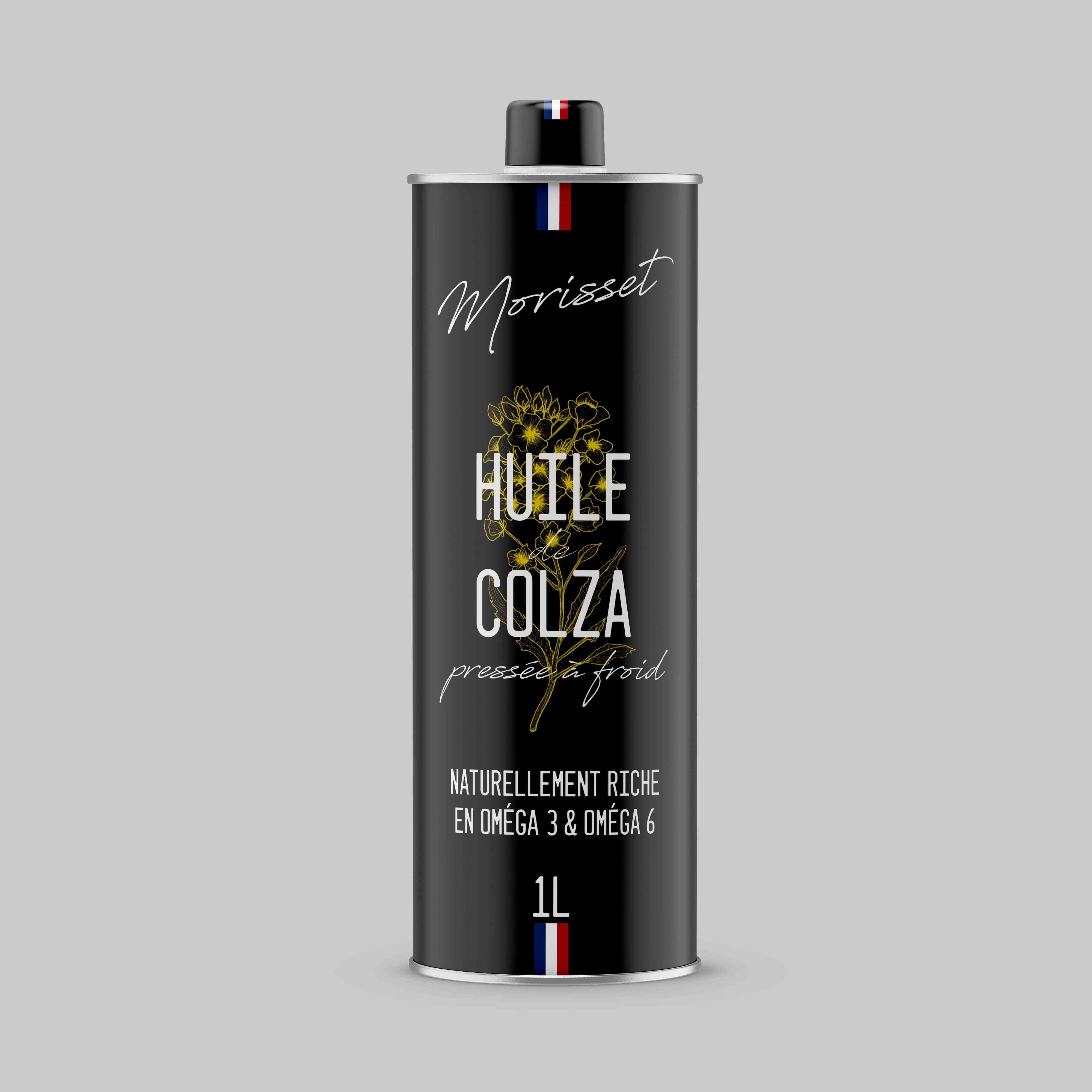 Morisset Huiles Vierges huile vierge de colza 0.75L oméga 3