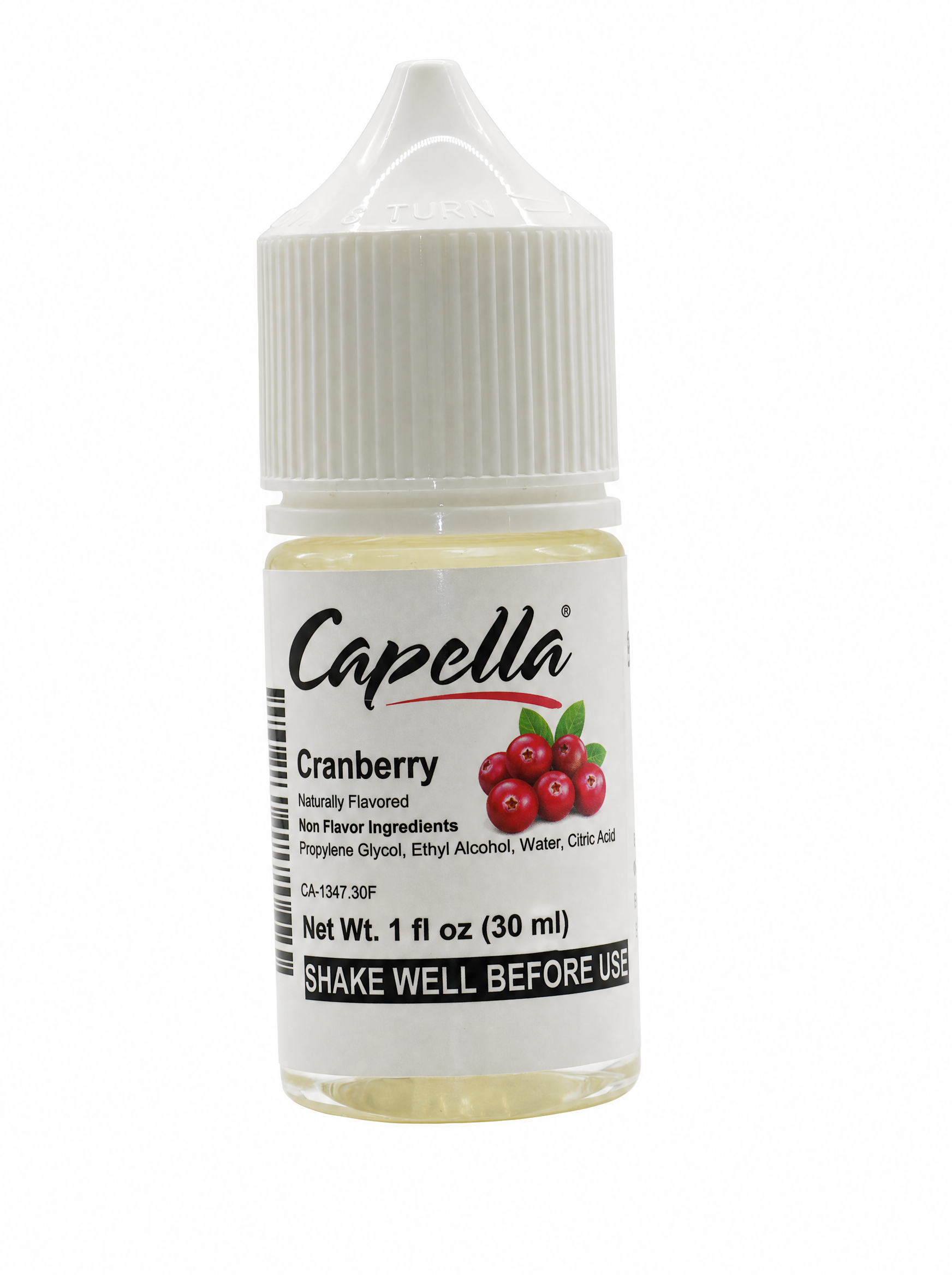 Capella Fruits Cranberry arôme canneberge 30 ml acidulé