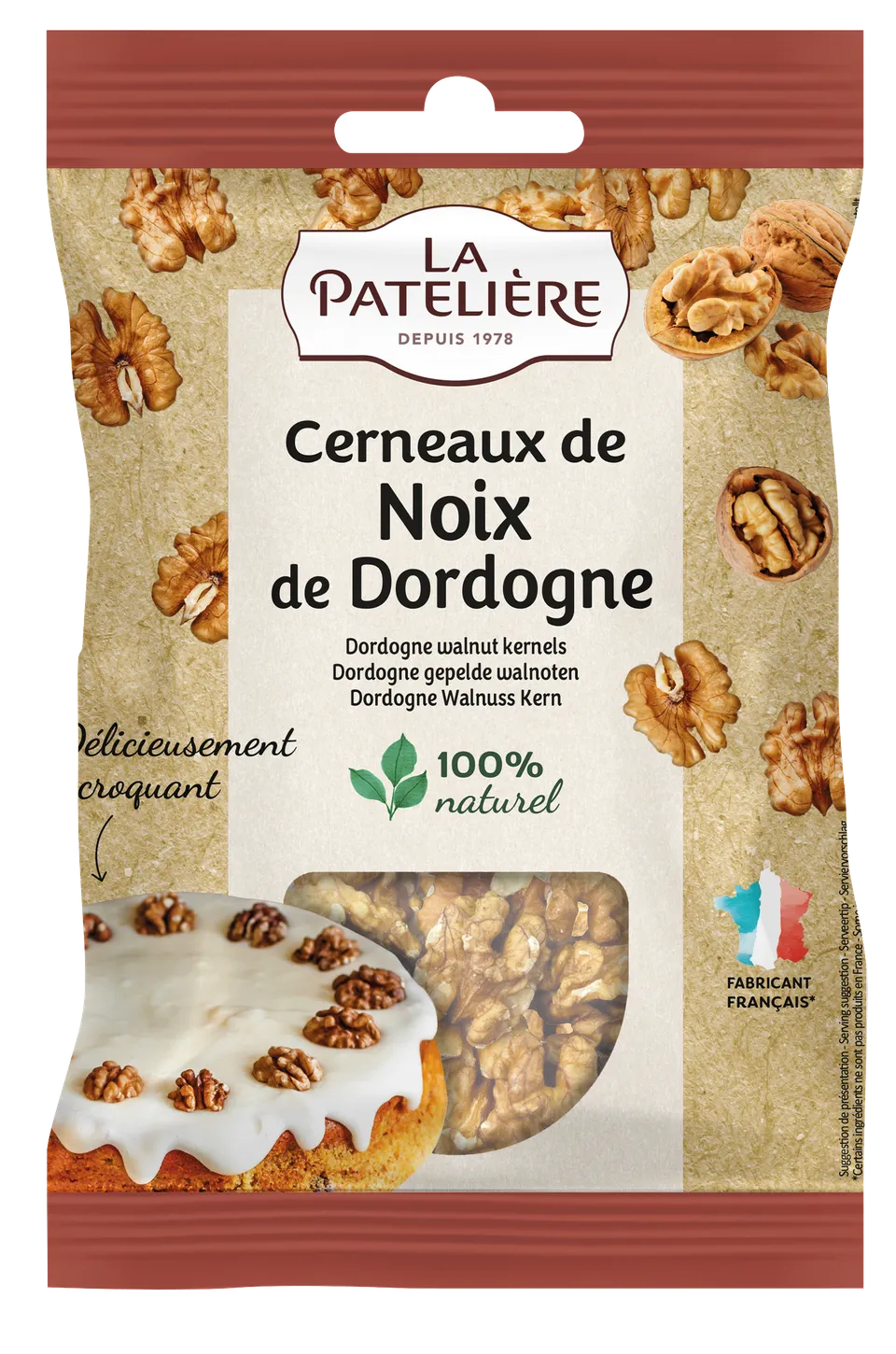 La Patelière Fruits secs cerneaux de noix Arlequin Dordogne