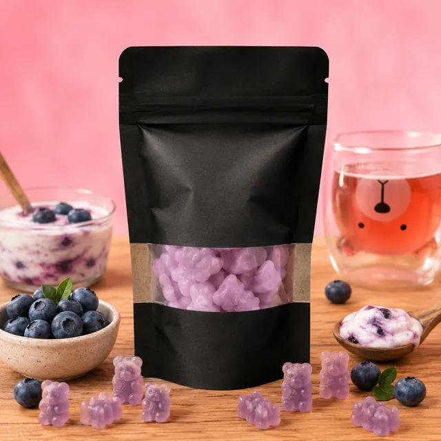 La fée de la gourmandise Ourson Yaourt Myrtille infusion sachet 10