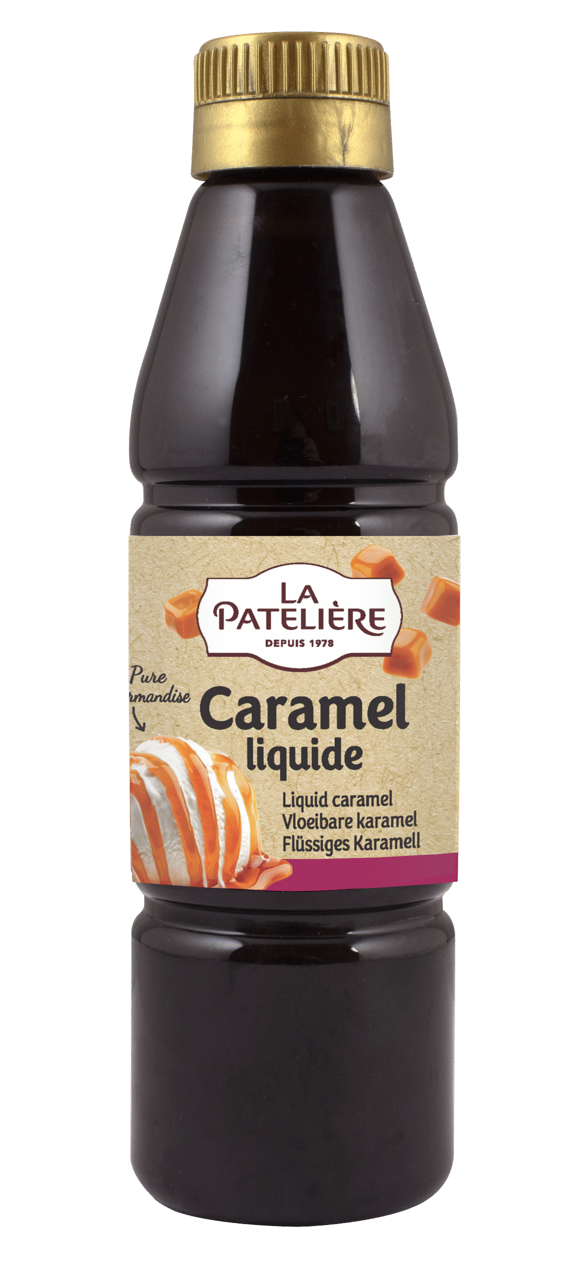 La Patelière Caramel Liquide Nappage Flan Topping