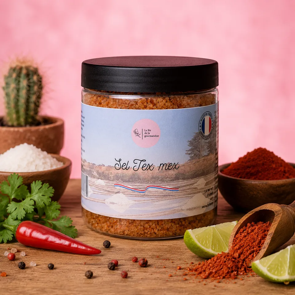 La fée de la gourmandise Sels aromatisés sel Tex Mex cuisine mexicaine