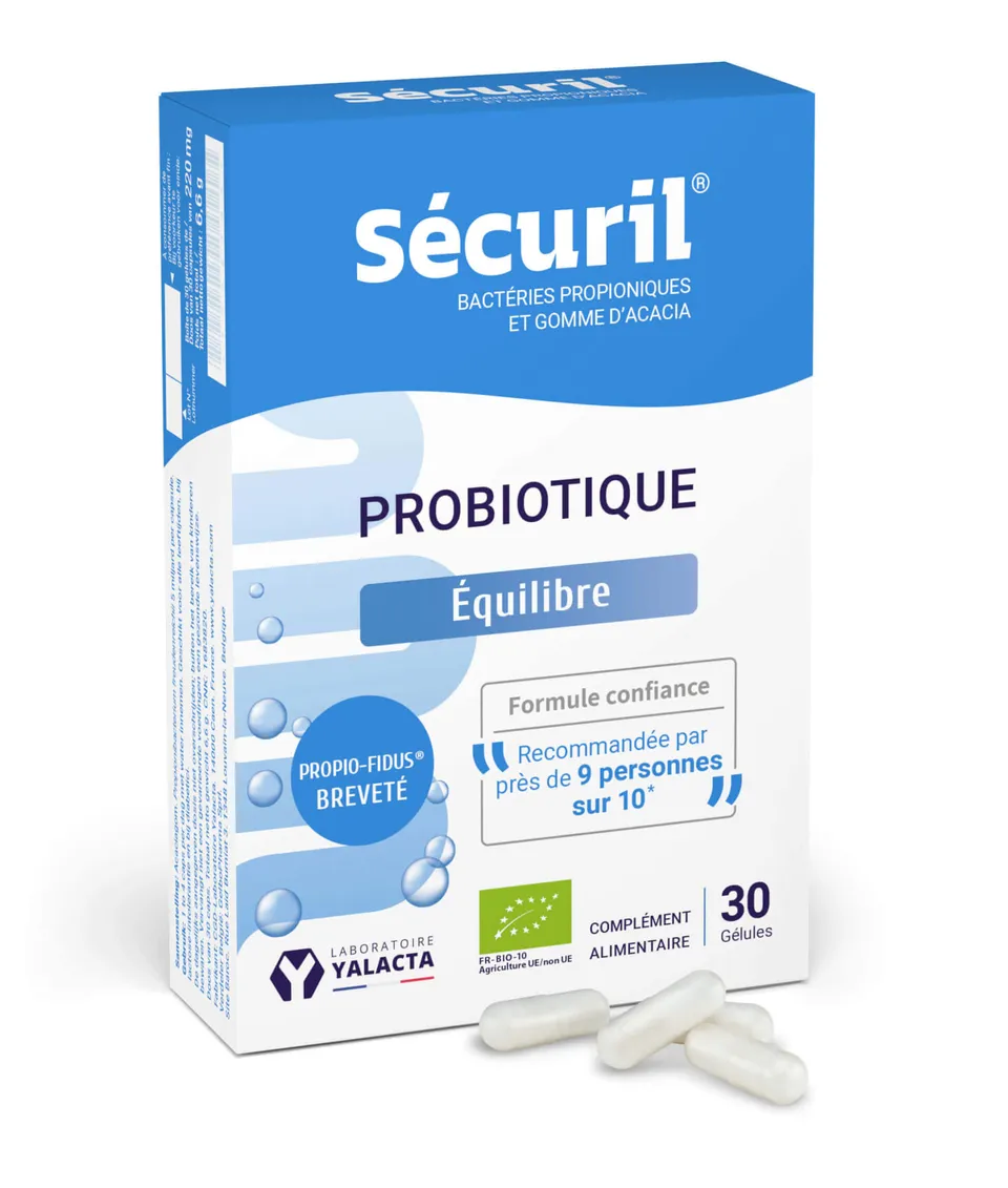 Yalacta Securil Bio complément flore intestinale