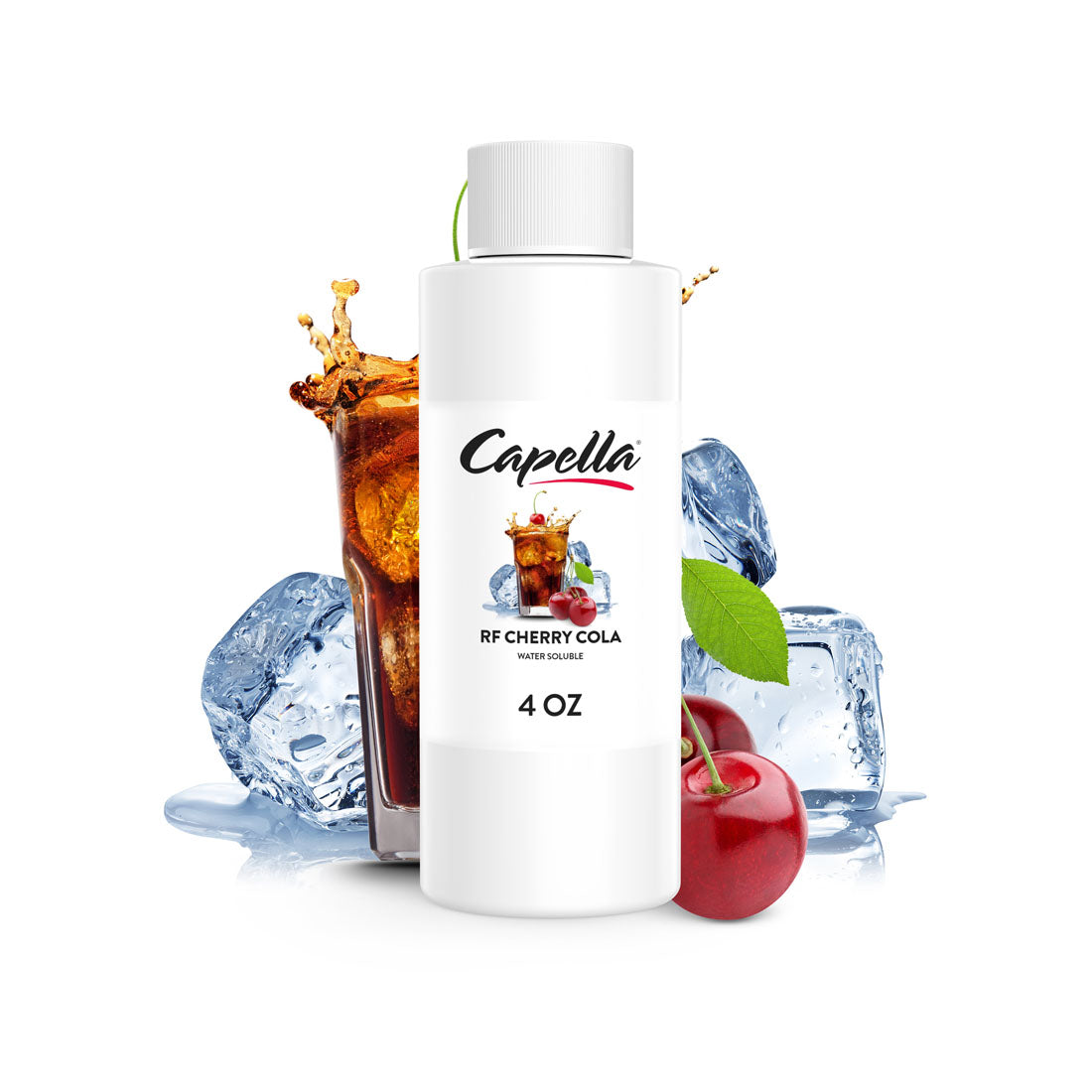 Capella RF Cherry Cola V2 arôme cola cerise 473 ml