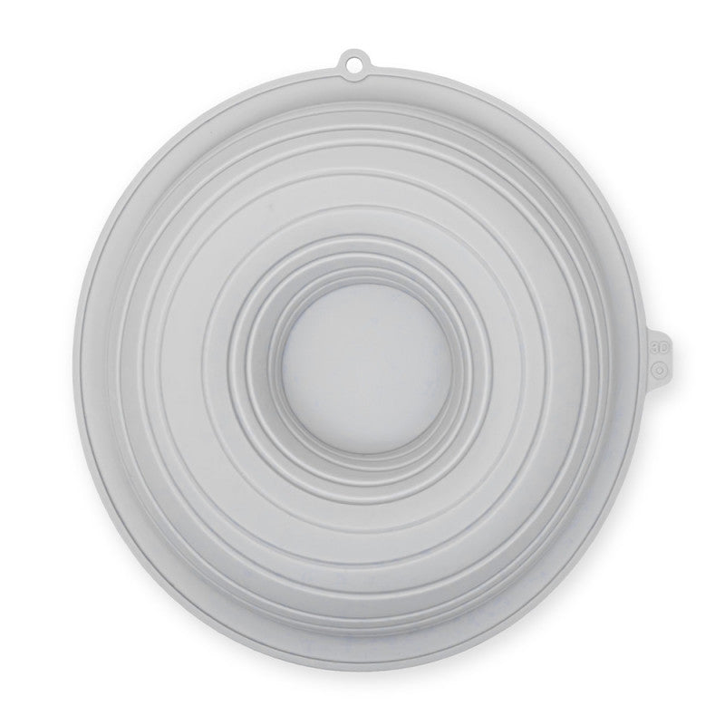 La fée de la gourmandise Moule donut silicone 3D 20 cm gris