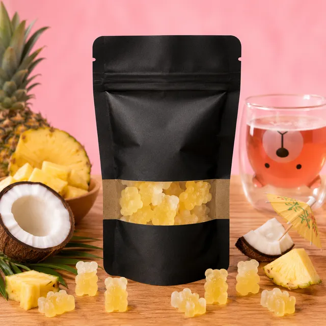 La fée de la gourmandise Ourson Piña colada infusion sachet 10