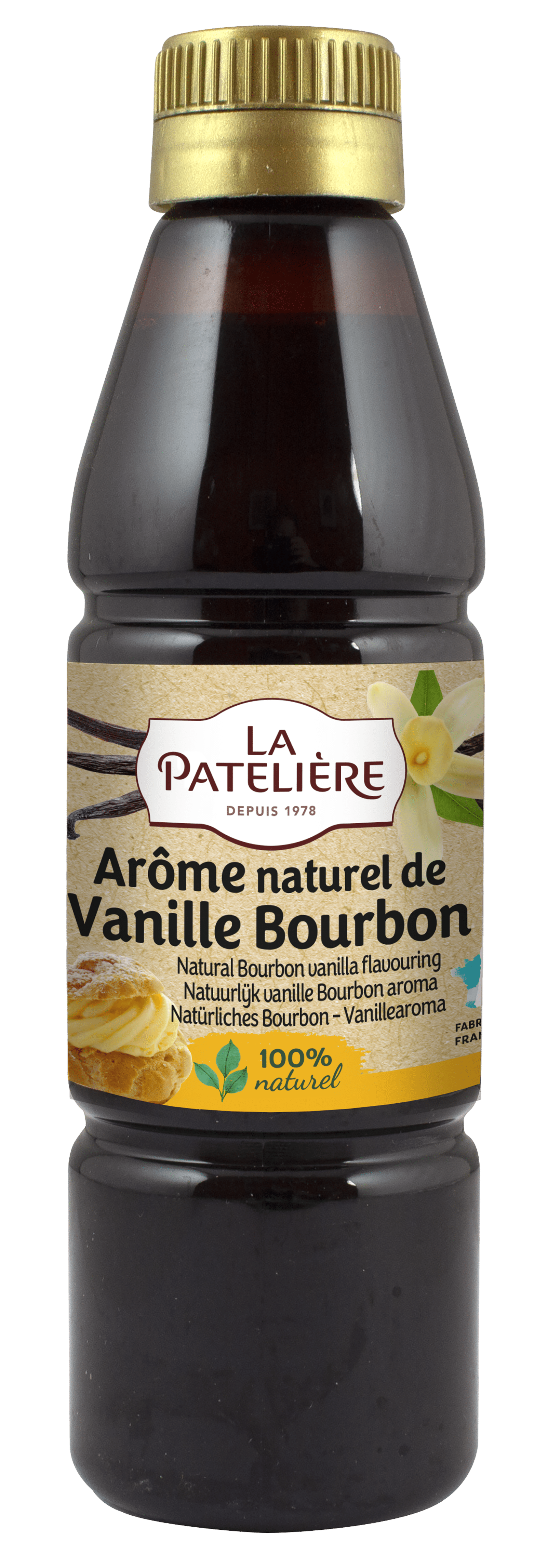 La Patelière Arômes Arôme Vanille 6% naturel pâtisserie