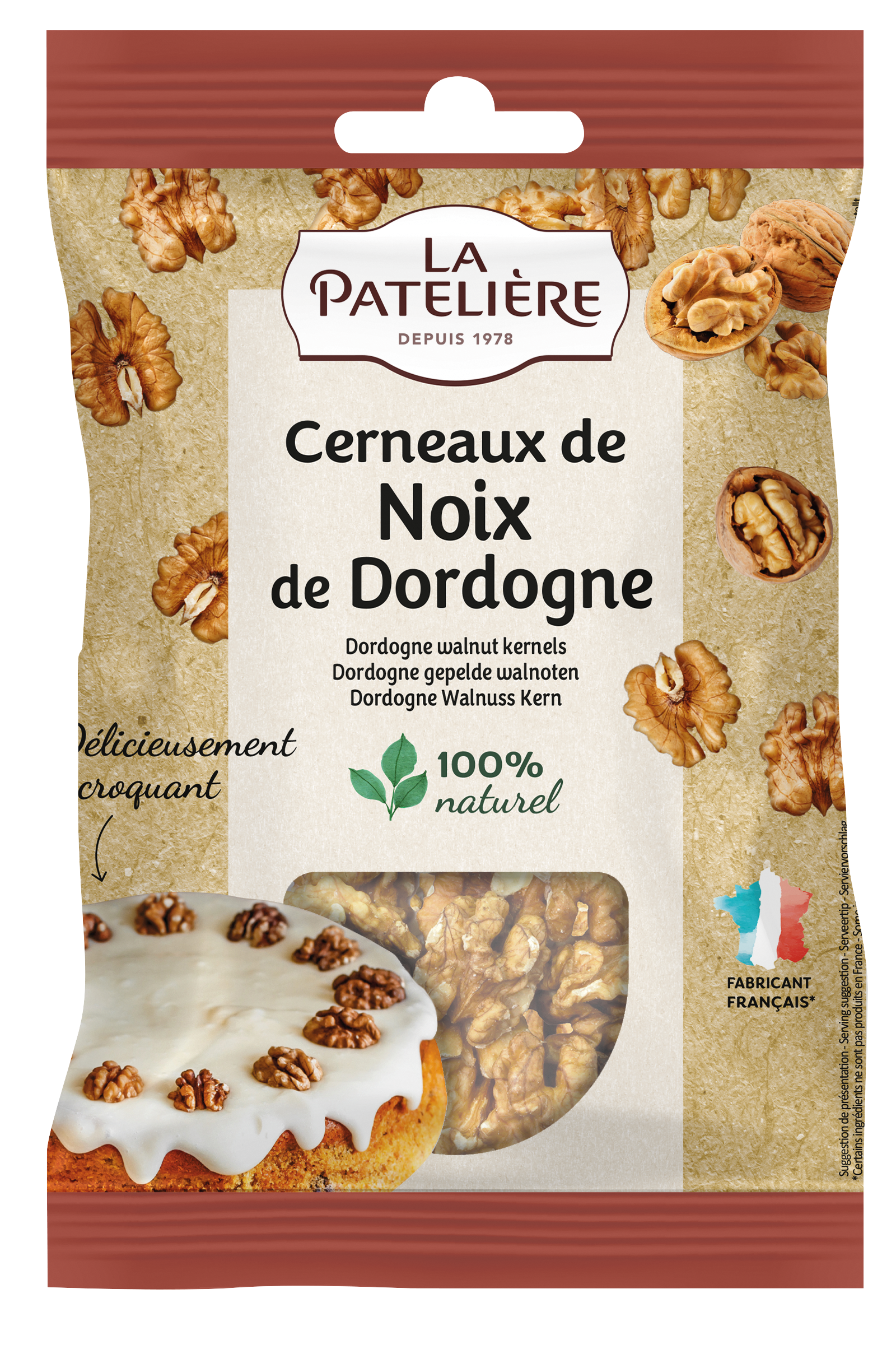 La Patelière Fruits secs cerneaux de noix Dordogne pâtisserie