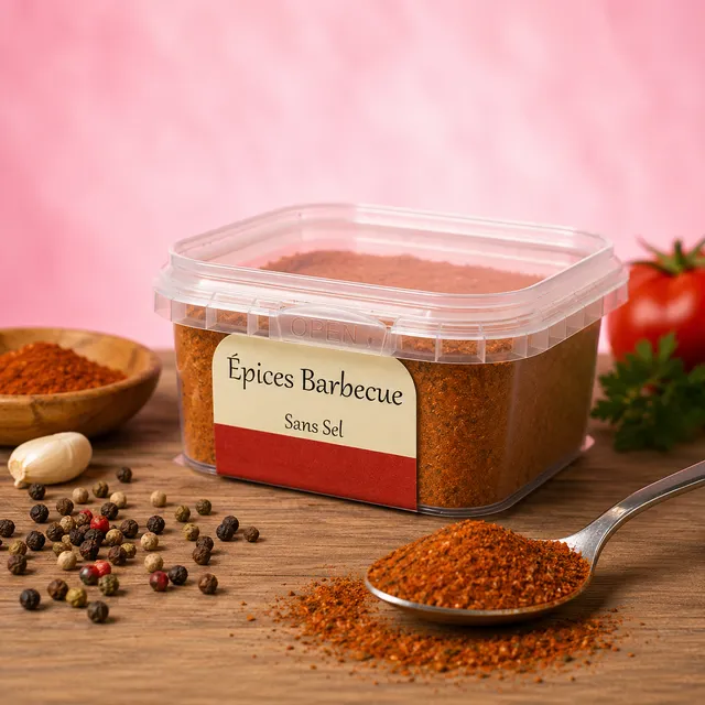 La fée de la gourmandise Terria épices barbecue sans sel 80g