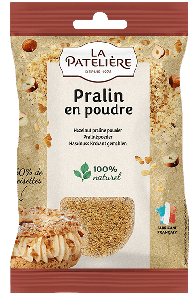 La Patelière Praline poudre pour desserts et pâtisserie